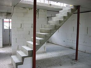 EG-Treppe im Wohnzimmer